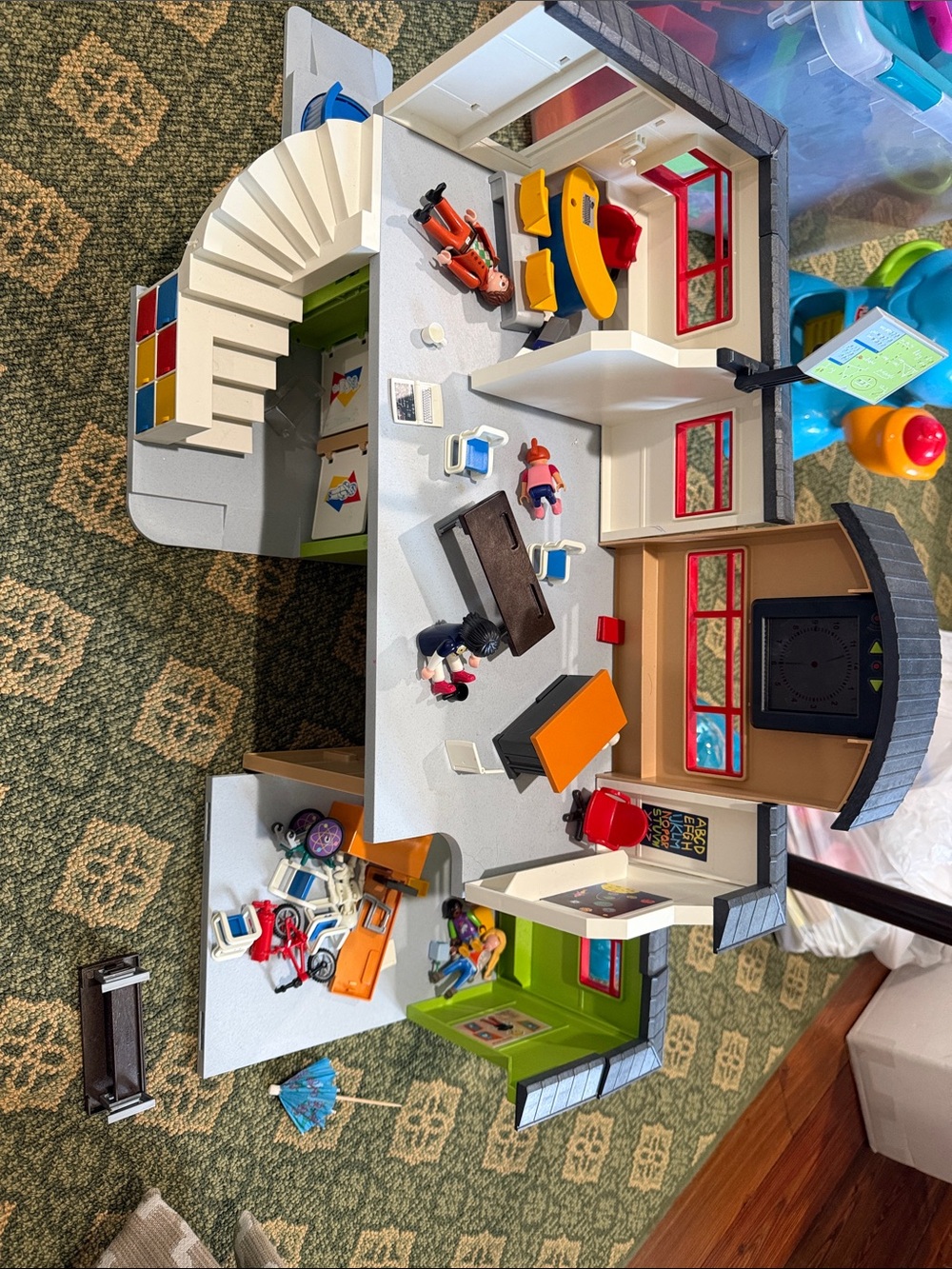 Playmobile school house